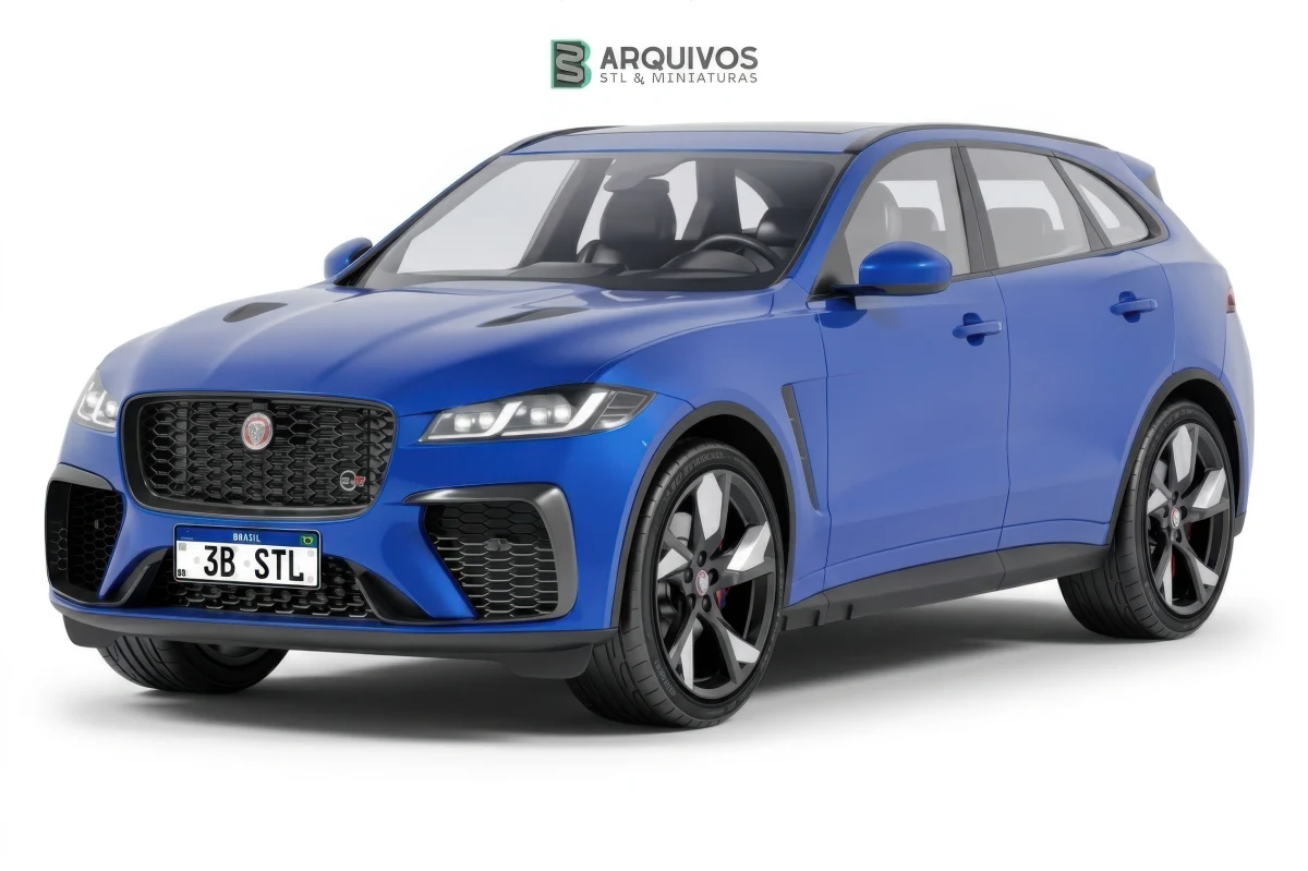 Modelo 3D STL - Jaguar F-Pace SVR 2023